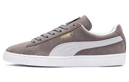 PUMA: Серые кроссовки  Suede Classic