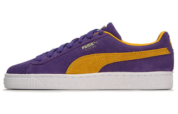 PUMA: Фиолетовые кроссовки  Suede