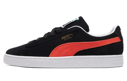 PUMA: Чёрные кроссовки  Suede Classic