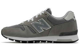 New Balance: Серые кроссовки 