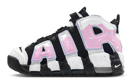 Nike: Чёрные кроссовки  Air More Uptempo