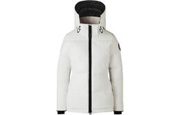 Canada Goose: Белый пуховик 