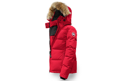 Canada Goose: Красный пуховик 