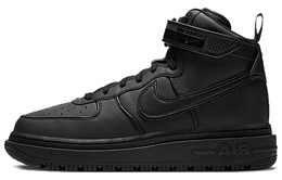 Nike: Чёрные ботинки  Air Force 1