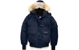 Canada Goose: Синий пуховик 