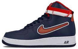 Nike: Чёрные кроссовки  Air Force 1