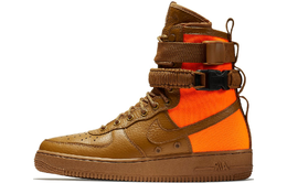 Nike: Коричневые кроссовки  Air Force 1 High