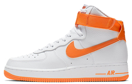 Nike: Оранжевые кроссовки  Air Force 1 High