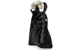 Canada Goose: Чёрный пуховик 