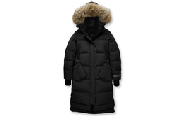 Canada Goose: Чёрный пуховик 