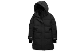 Canada Goose: Чёрный пуховик 