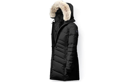 Canada Goose: Чёрный пуховик 