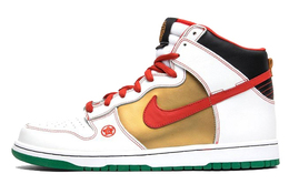 Nike: Коричневые кроссовки  Dunk High Pro SB