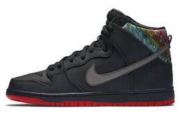 Nike: Чёрные кроссовки  SB Dunk High Pro