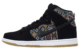 Nike: Чёрные кроссовки  Dunk High Premium SB