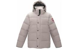 Canada Goose: Бежевый пуховик 