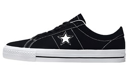 Converse: Чёрные кеды  One Star Pro