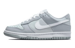 Nike: Двухцветные кроссовки  Dunk Low