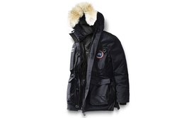 Canada Goose: Тёмный пуховик 