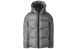 Canada Goose: Серый пуховик 