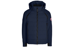 Canada Goose: Голубой пуховик 