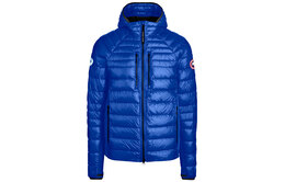 Canada Goose: Синий пуховик