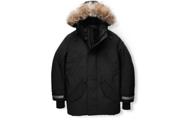 Canada Goose: Чёрный пуховик 