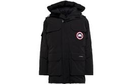 Canada Goose: Чёрный пуховик 