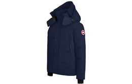 Canada Goose: Синий пуховик