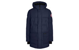 Canada Goose: Синий пуховик