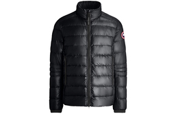 Canada Goose: Чёрный пуховик 