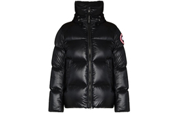 Canada Goose: Чёрный пуховик 