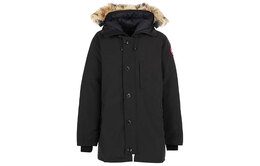 Canada Goose: Чёрный пуховик 