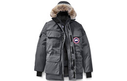 Canada Goose: Серый пуховик 