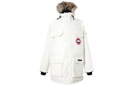 Canada Goose: Белый пуховик 