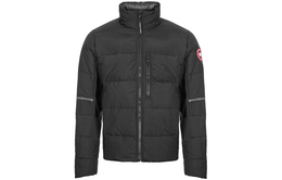 Canada Goose: Чёрный пуховик 