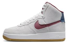 Nike: Серые кроссовки  Air Force 1 High