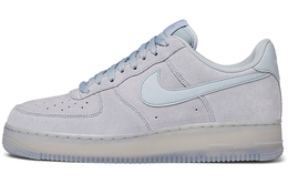 Nike: Серые кроссовки Air Force 1 Low