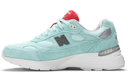 New Balance: Голубые кроссовки  992