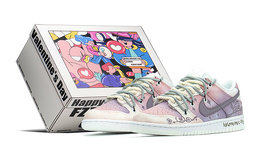 Nike: Розовые кроссовки  Dunk