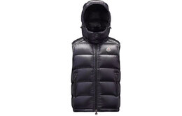 Moncler: Чёрный жилет 