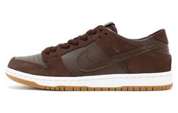 Nike: Коричневые кроссовки  Dunk Low