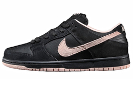 Nike: Чёрные кроссовки  SB Dunk Low