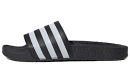 Adidas: Чёрные шлёпанцы  Adilette Boost