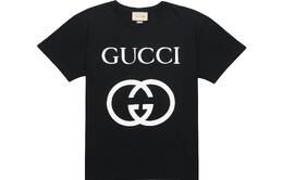 Gucci: Чёрная футболка 