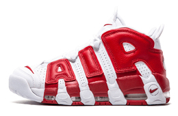 Nike: Красные кроссовки  Air More Uptempo