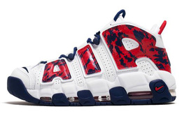 Nike: Красные кроссовки  Air More Uptempo