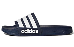 Adidas: Тёмные шлёпанцы  Adilette