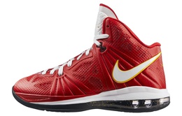 Nike: Красные кроссовки  Lebron 8