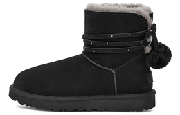 UGG: Чёрные угги  Mini Bailey